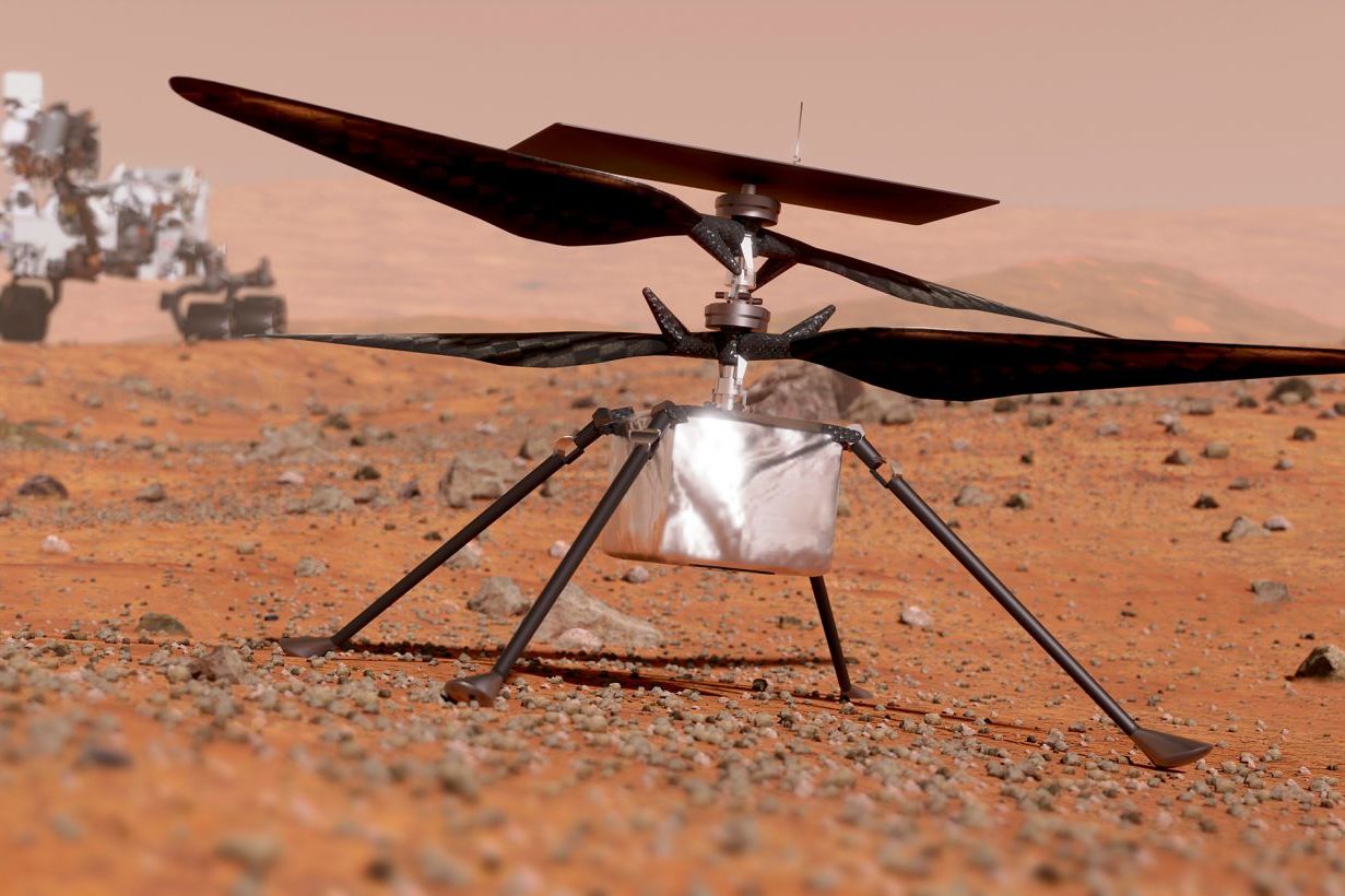 Марсианский вертолёт Ingenuity повредил одну из лопастей и завершил трехлетнюю миссию на Красной планете
