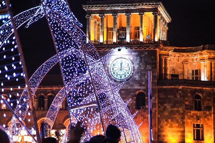 Мэрия Еревана потратила около 60 миллионов драмов на организацию новогодних мероприятий