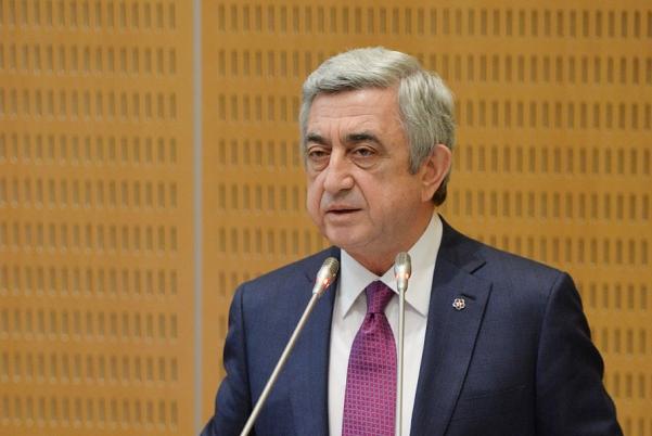 Серж Саргсян хочет открытия границы Армении и Турции