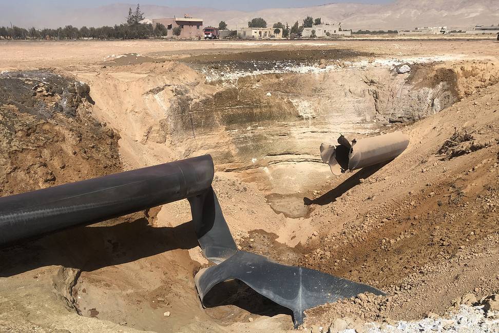 Сирийские власти назвали теракт причиной взрыва на газопроводе