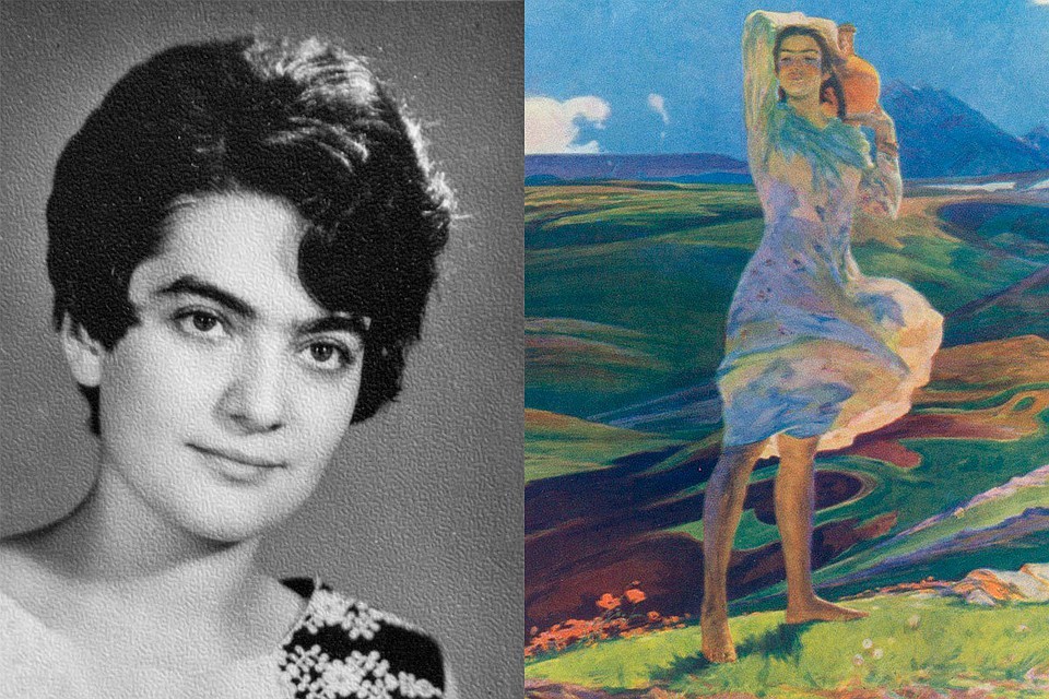 В Москве скончалась Майя  Ай-Артян – героиня известной картины Ованеса Зардаряна «Весна»