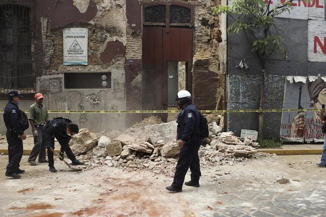 На юге Мексики произошло мощное землетрясение