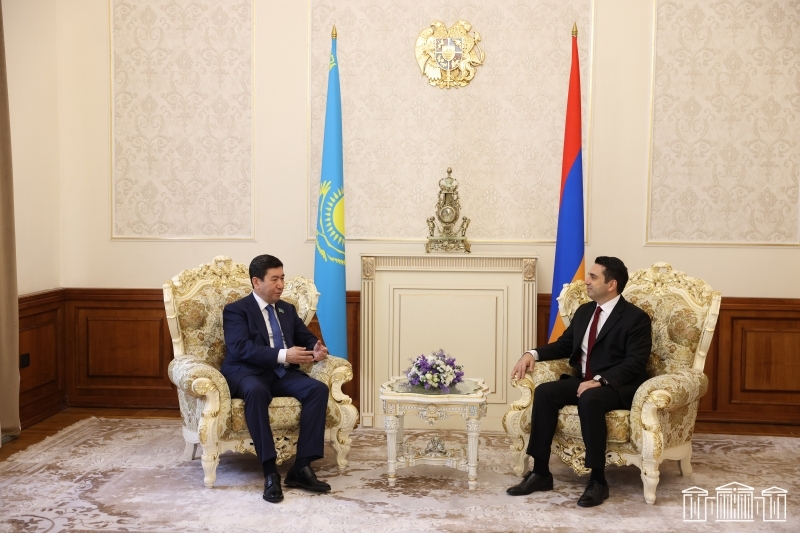 Սիմոնյանը խնդրել է ղազախ գործընկերոջը ներդրում ունենալ Արցախի մարդասիրական և խաղաղարար հարցերի լուծման գործում