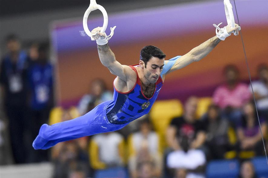 Член сборной Армении по спортивной гимнастике Ваагн Давтян – победитель Открытого турнира в Израиле