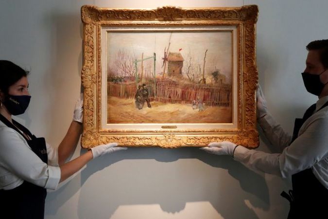 В Париже впервые перед широкой публикой выставлена картина Ван Гога, которую почти никто не видел