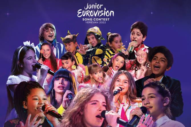 В рамках 20-го «Детского Евровидения» в Ереване прозвучат песни-победители предыдущих 19 лет 