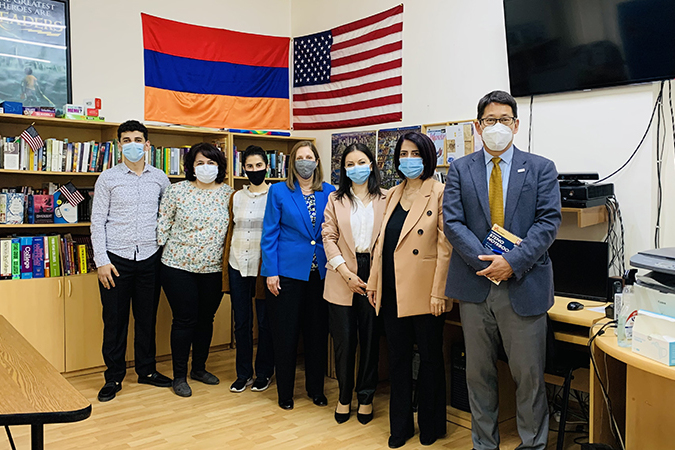 Посол США в Армении не встречалась в Сюнике с Пашиняном и Саркисяном