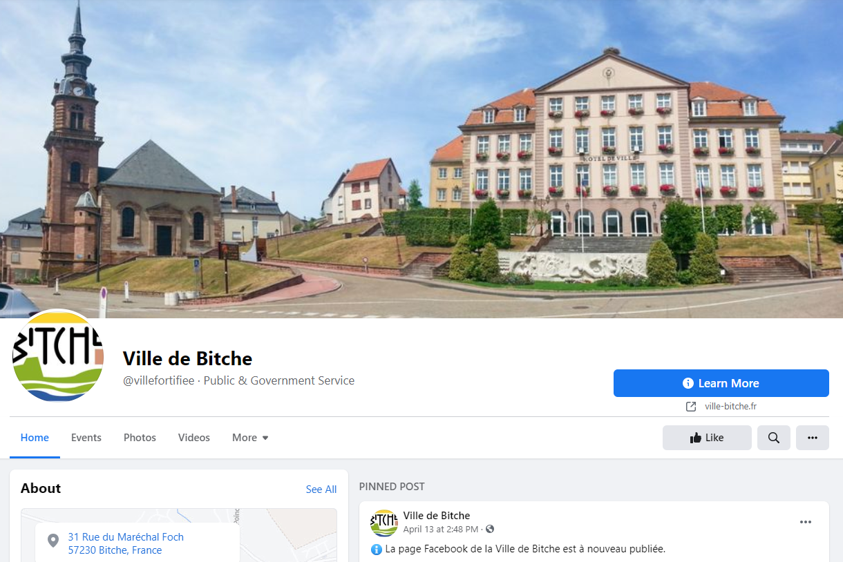 Facebook по ошибке заблокировал страницу французского города, приняв его название за ругательство