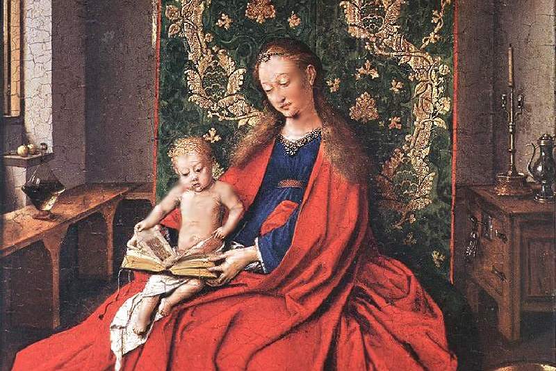История одного шедевра: виртуозная техника ван Эйка в картине «Дева Мария с Младенцем с книгой»