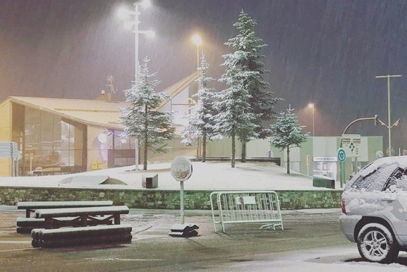 Андорру засыпало снегом