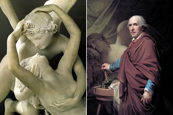 «Если бы у меня было несколько рук, то все они были бы использованы»: Антонио Канова – гениальный скульптор, сумевший возродить традиции древних мастеров