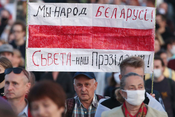 Акции протеста в Минске после инаугурации Лукашенко