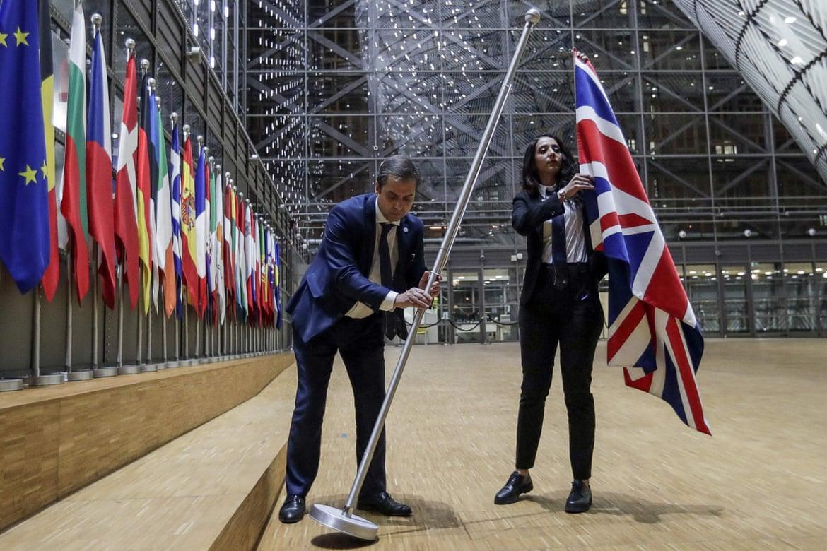 Новая глава в истории ЕС: у Европарламента спущен британский флаг 