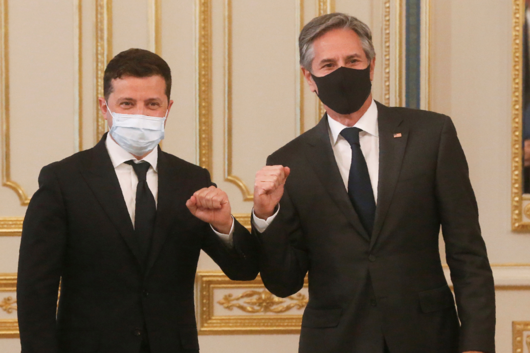 Зеленский и Блинкен обсудили «восстановление суверенитета» Украины над Крымом