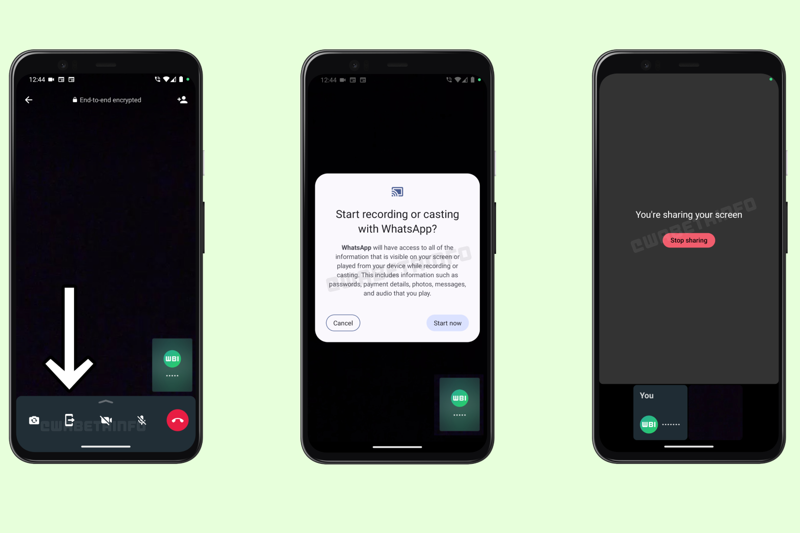 В WhatsApp появится функция, которая позволит пользователям делиться экраном с собеседниками