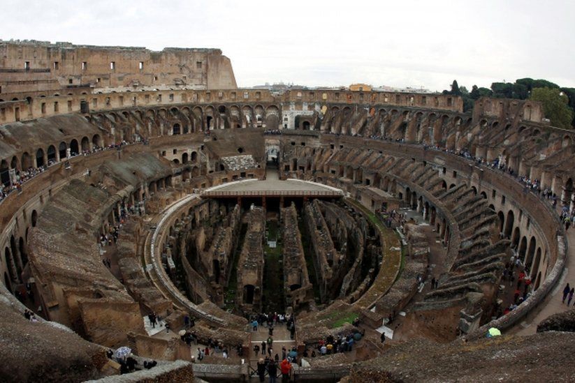 Посетители Колизея смогут спускаться в центр арены, где когда-то проходили гладиаторские бои