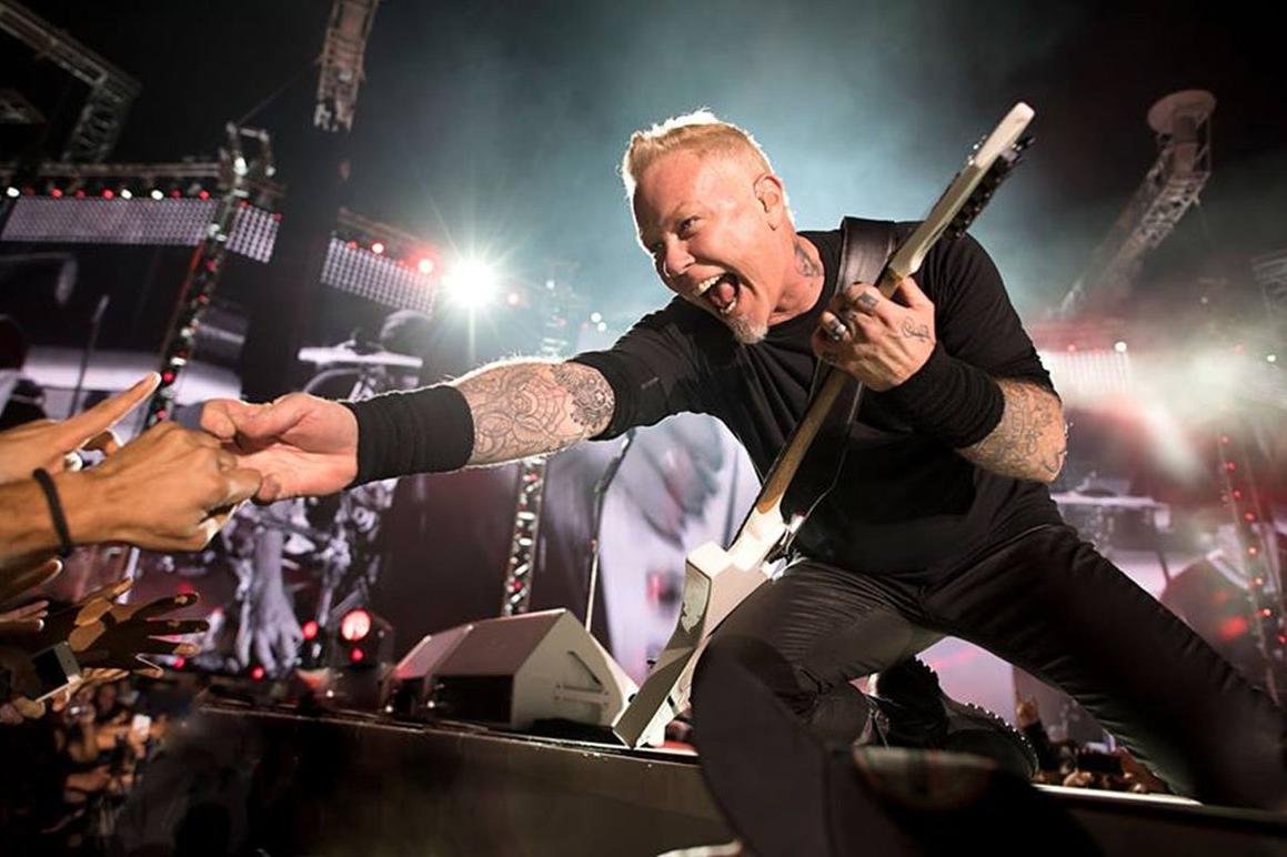 Группу Metallica назвали самой успешно гастролирующей в мире