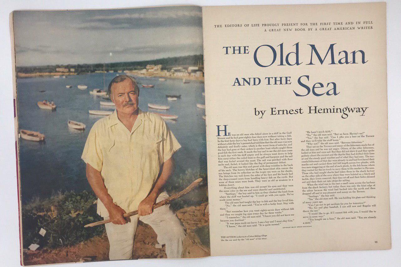 История одного шедевра: в повести «Старик и море» Хемингуэй смог передать такой опыт, который никто никогда не передавал