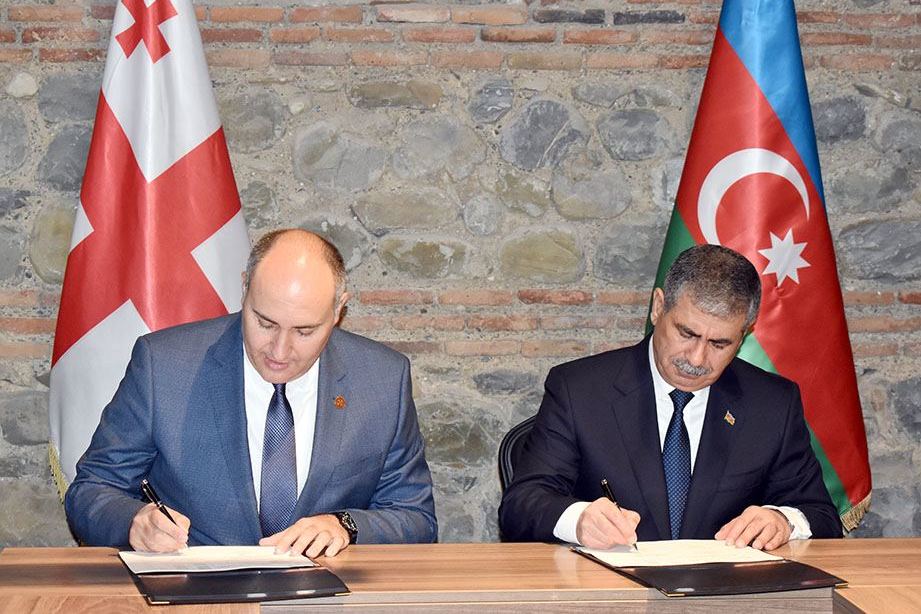 Ադրբեջանի և Վրաստանի պաշտպանության նախարարությունները համագործակցության փաստաթուղթ են ստորագրել