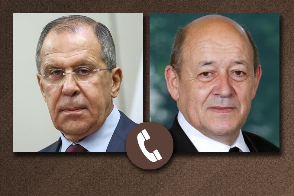 Главы МИД России и Франции обстоятельно обсудили развитие ситуации в зоне нагорно-карабахского конфликта