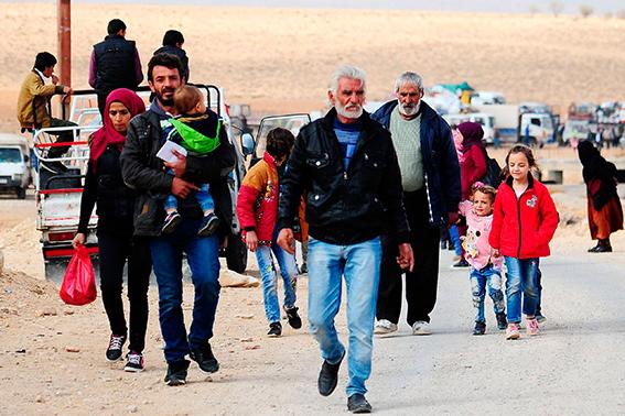 В Сирию за сутки вернулись 2000 беженцев