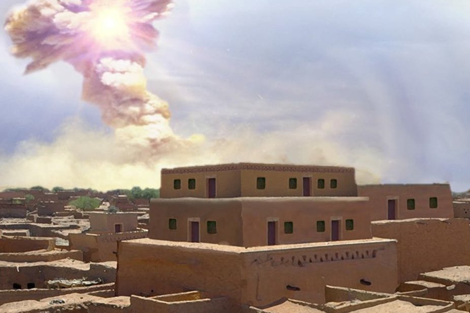 Астероид, уничтоживший древний город у Мертвого моря 3600 лет назад, мог положить начало библейской легенде о Содоме