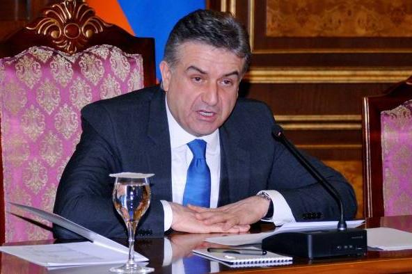 Первый вице-премьер Армении Карен Карапетян выступил с заявлением в связи с ситуацией в Ереване