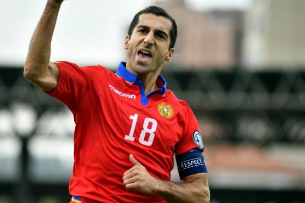Лучший бомбардир сборной Армении: Генрих Мхитарян отмечает свое 31-летие