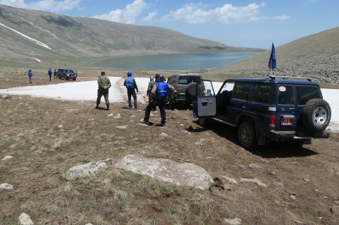 Миссия ЕС в Армении побывала в районе озера Сев лич