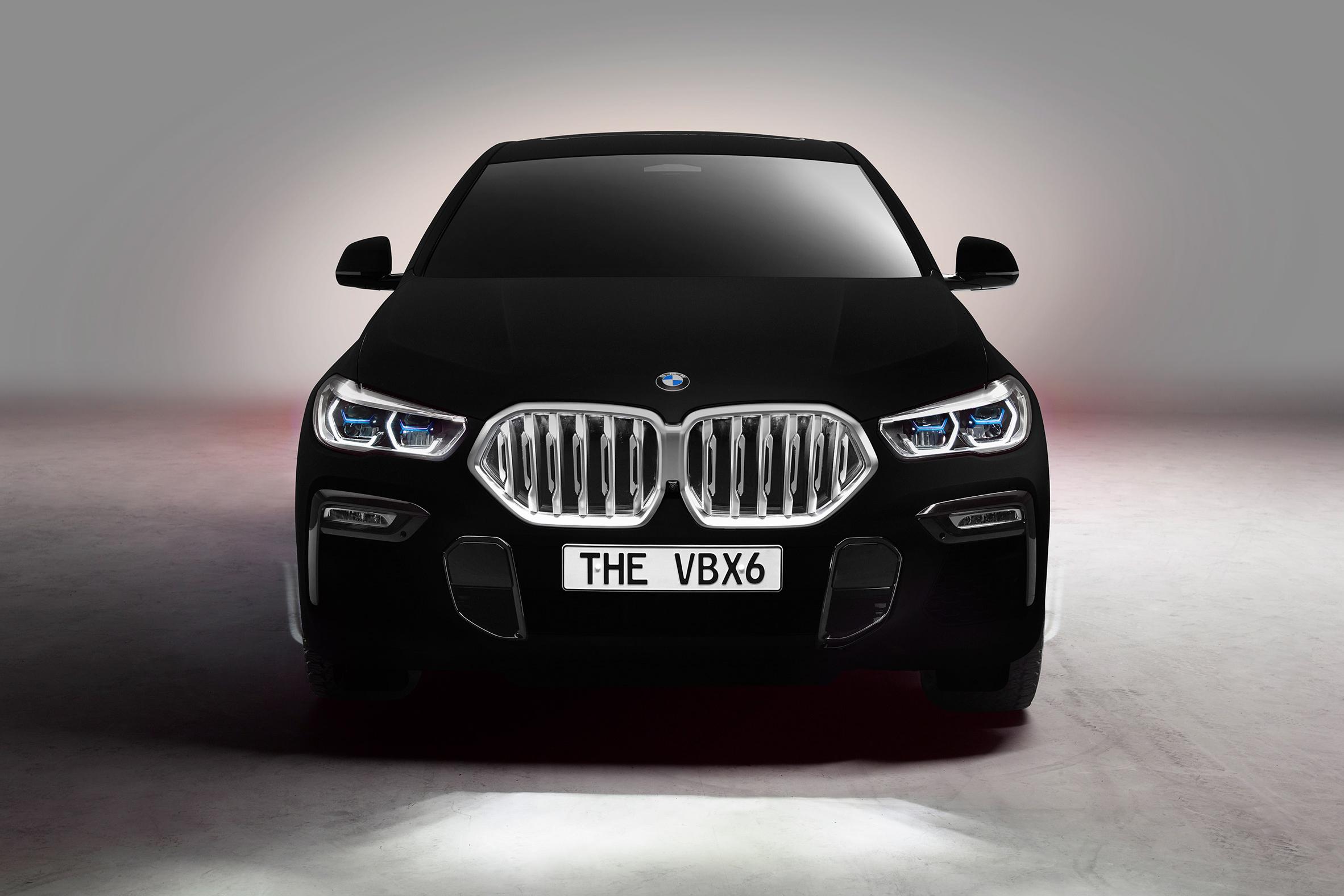 Концерн BMW представил кросс-купе Х6 Vantablack – самый черный автомобиль в мире, который поглощает 99% света
