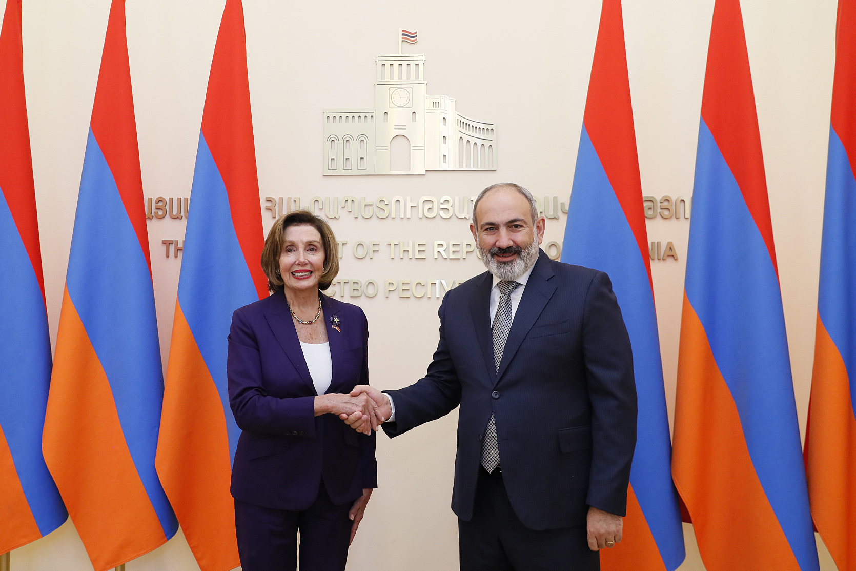«Այս պատվիրակությունն իր հետ բերել է Ամերիկայի ժողովրդի սերը»․ Փելոսին՝ Փաշինյանի հետ հանդիպմանը