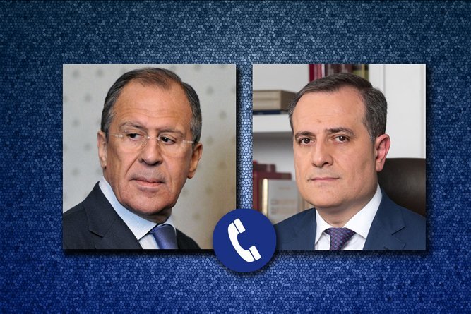 Лавров и Байрамов обсудили реализацию договоренностей лидеров России, Азербайджана и Армении от 9 ноября 2020 г