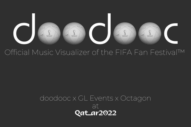 Армянский стартап doodooc выполнит музыкальную визуализацию чемпионата мира по футболу 2022