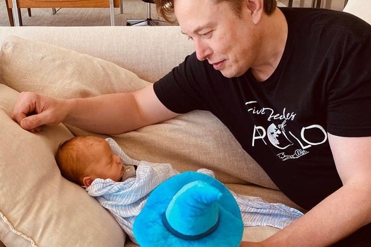 Закон не позволил Илону Маску назвать сына X Æ A-12: oн придумал новое и не мене интересное имя