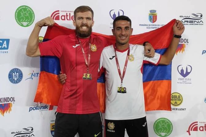 Члены сборной Армении по легкой атлетике стали чемпионами на первенстве Балканских стран