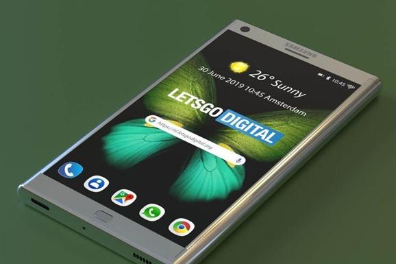 Компания Samsung запатентовала смартфон, оснащенный дисплеем, который можно растягивать