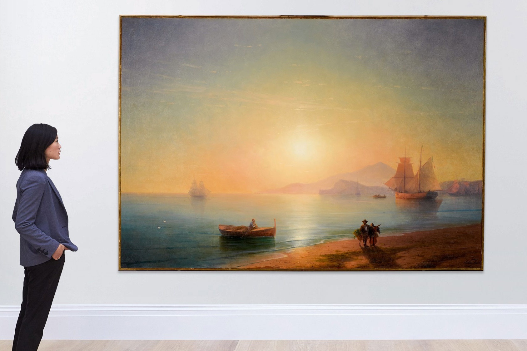 Картина «Неаполитанский залив» Айвазовского стала топ-лотом на торгах Sotheby's