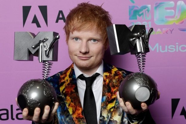 MTV Europe Music Awards 2021: в категории «Лучший исполнитель» победу одержал британский музыкант Эд Ширан