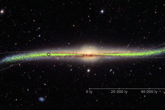 Искривленная и перекрученная: по данным новых исследований, наша галактика вовсе не плоская, как думали раньше