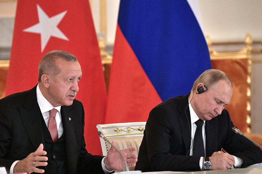 Путин и Эрдоган не обсуждали возможное участие Турции в карабахском урегулировании: Дмитрий Песков 