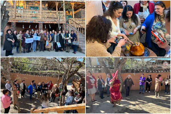 Easter celebration with displaced women living and creating in their new home Armenia