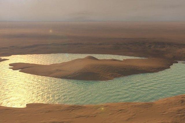 Неожиданное открытие: кратер Гейла на Марсе в прошлом был сверхсоленым озером