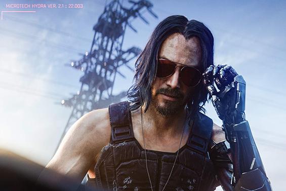 Киану Ривз стал персонажем видеоигры Cyberpunk 2077