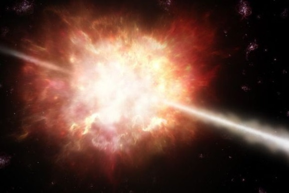 Обсерватории по всему миру зафиксировали в космосе колоссальную вспышку чрезвычайно энергичного излучения 