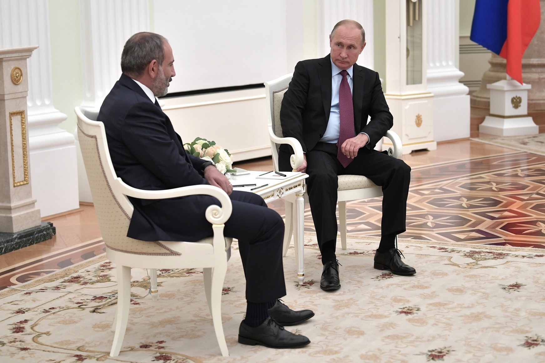 Путин и Пашинян обсудили ситуацию в Нагорном Карабахе