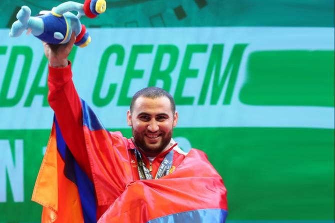 Чемпион мира, Европы и Олимпийских игр Симон Мартиросян претендует на звание «Тяжелоатлет года»