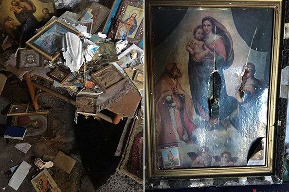 Все разгромили, разрезали изображения святых и разбросали: в Ахалкалаки второй раз за год осквернена армянская часовня 