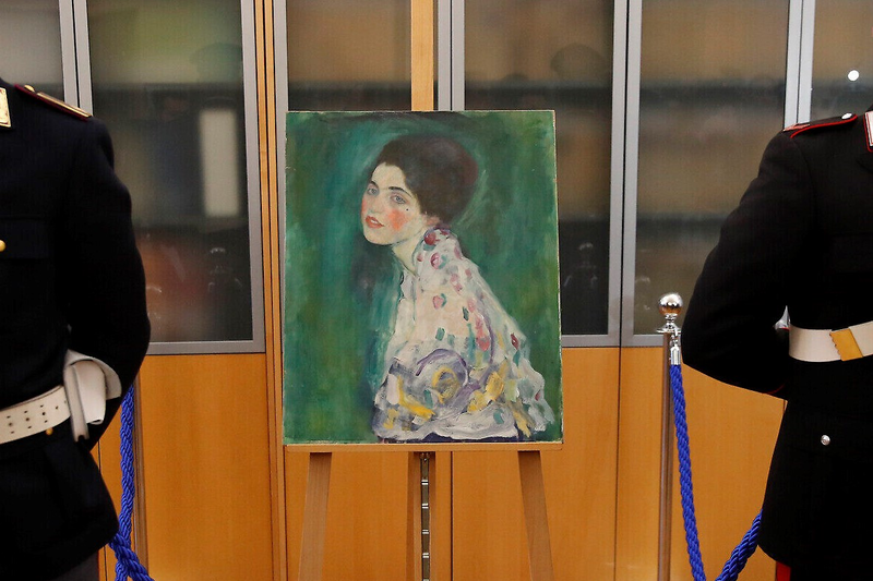 Странная история с пропажей и обнаружением женского портрета кисти Климта дополнилась ещё одной интригующей деталью 