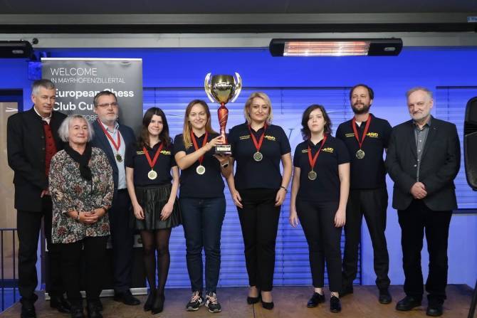 Элина Даниелян – победительница клубного чемпионата Европы по шахматам