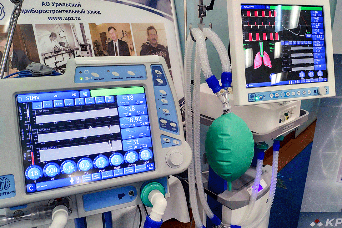 Более 30 стран попросили у России поставить аппараты ИВЛ